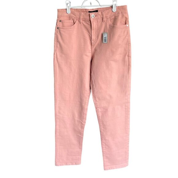 NWT RW&CO Women’s Light Pink Jeans Straight Leg 28 x 31 - Picture 1 of 15